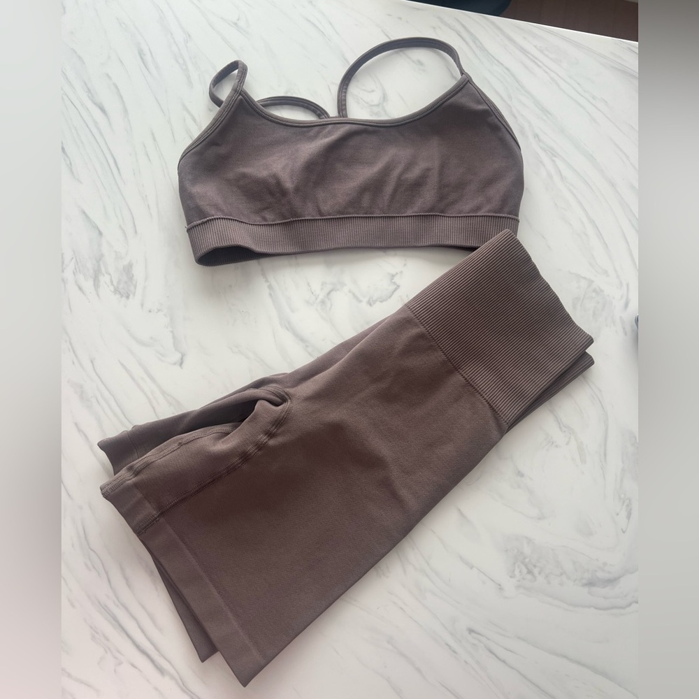 Aritzia shorts + sports bra  SET
